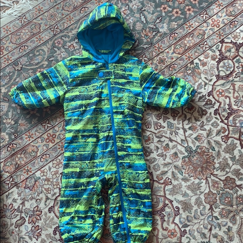 Columbia one piece snowsuit, fleece lined
